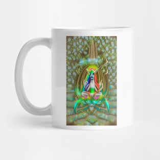 Enlightened Llama Unicorn Mug